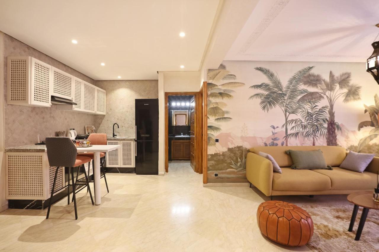 Appartement Moderne En City Center Marrakech-Gueliz Marraquexe Exterior foto