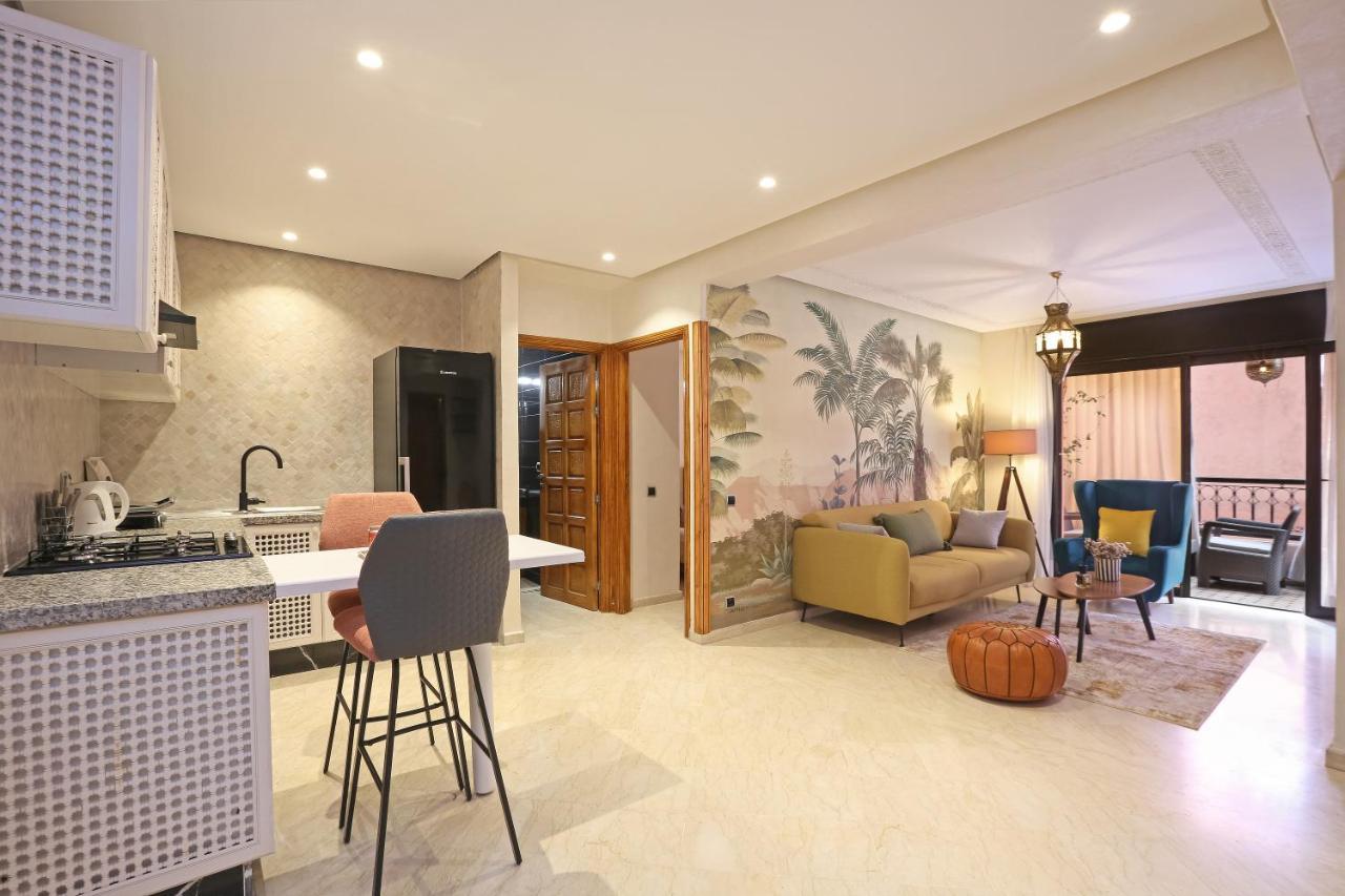 Appartement Moderne En City Center Marrakech-Gueliz Marraquexe Exterior foto