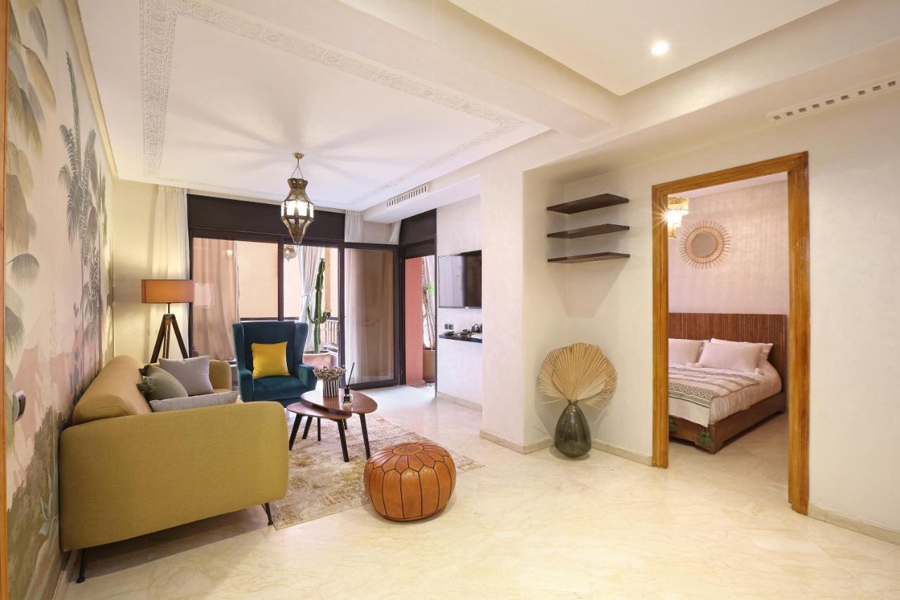 Appartement Moderne En City Center Marrakech-Gueliz Marraquexe Exterior foto