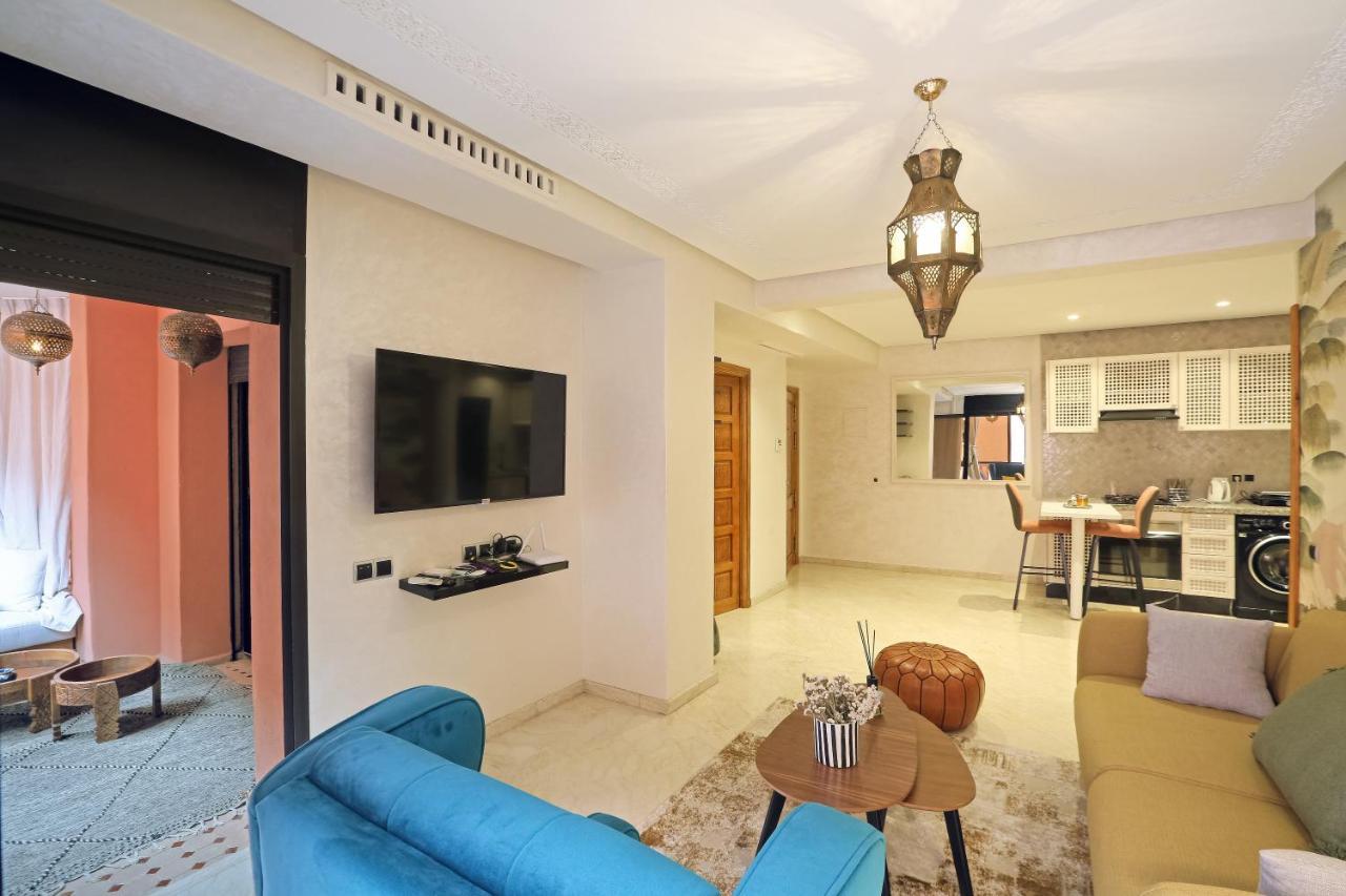 Appartement Moderne En City Center Marrakech-Gueliz Marraquexe Exterior foto