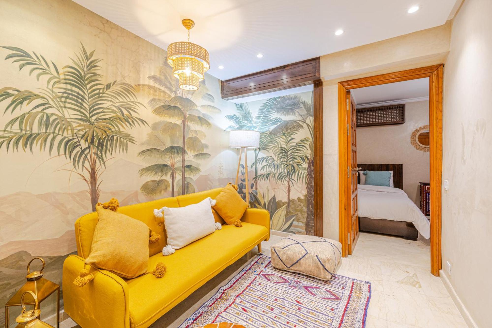 Appartement Moderne En City Center Marrakech-Gueliz Marraquexe Exterior foto