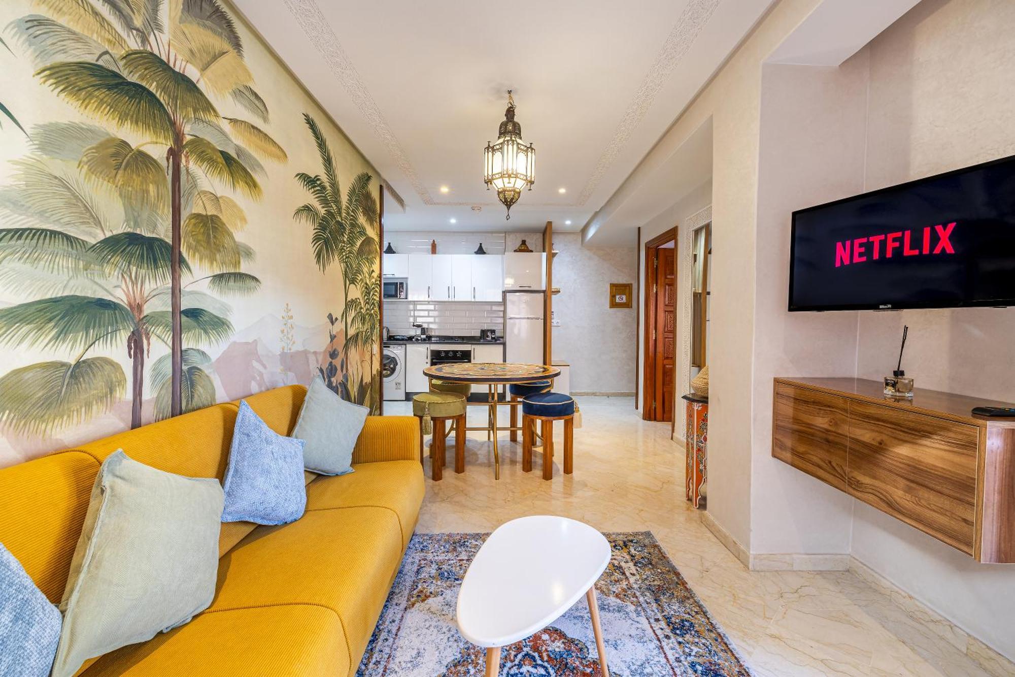Appartement Moderne En City Center Marrakech-Gueliz Marraquexe Exterior foto